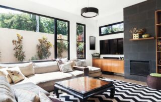 esquadria de aluminio preta