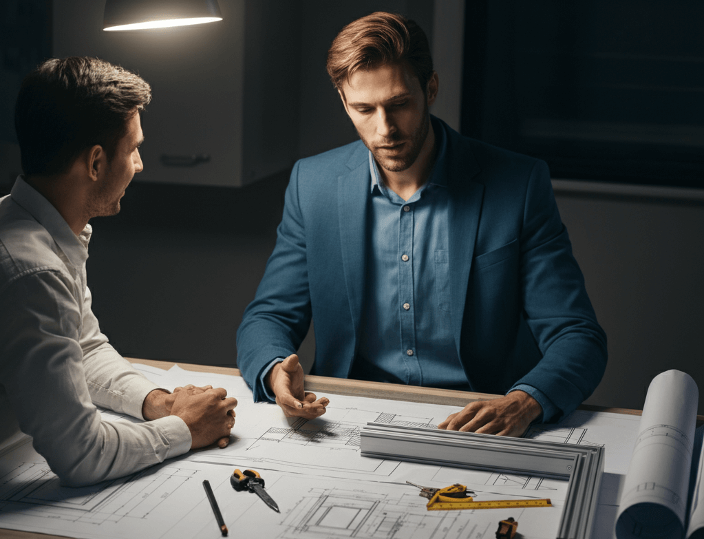 projeto esquadria de aluminio